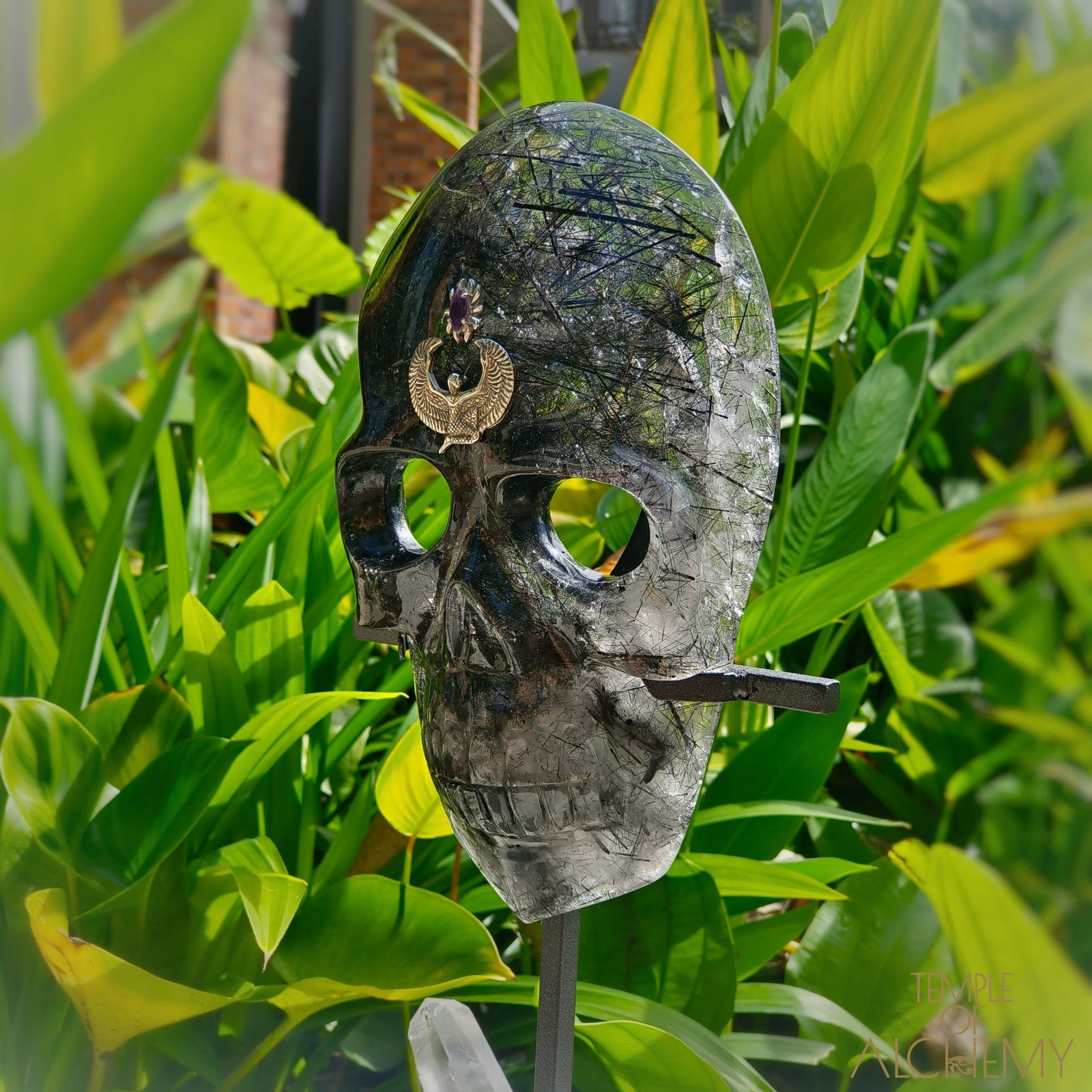 Remover of Obstacles š Black Tourmalinated Quartz