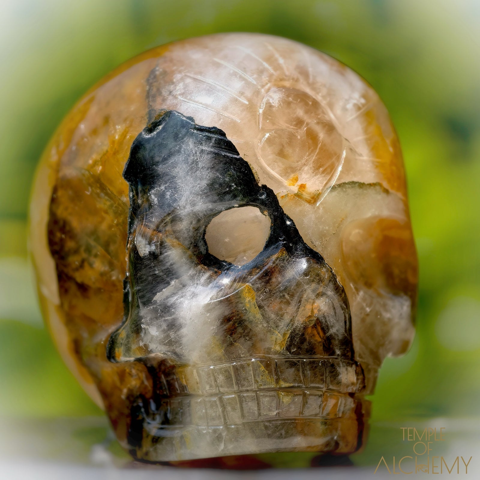 Green Chlorite x Golden Healer x Milky Quartz