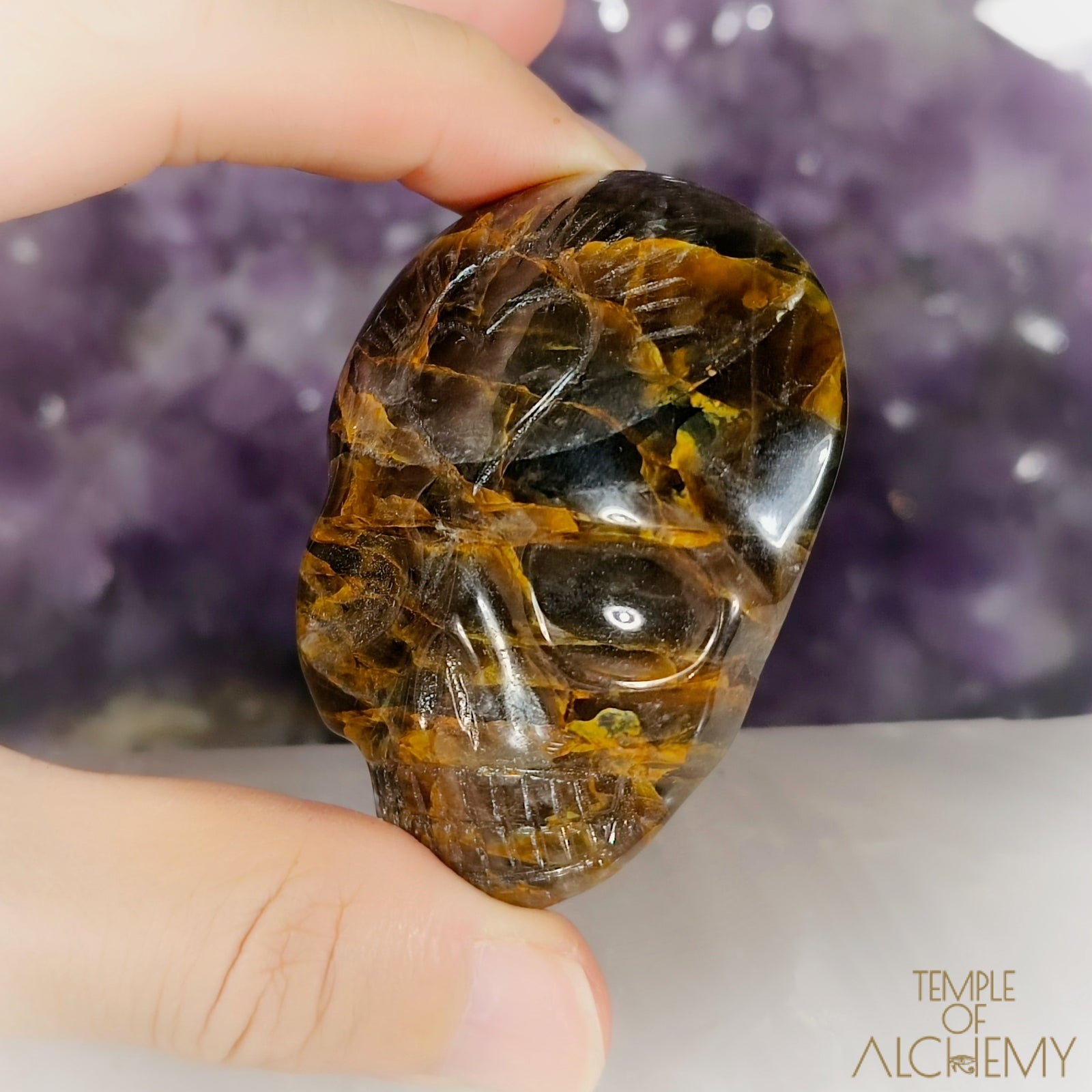 Morion Quartz x Golden Healer