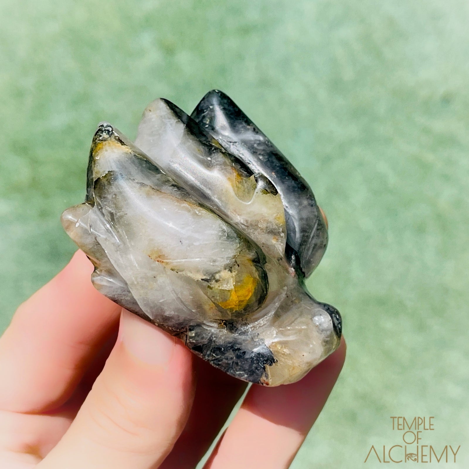 Green Chlorite x Golden Healer x Milky Quartz