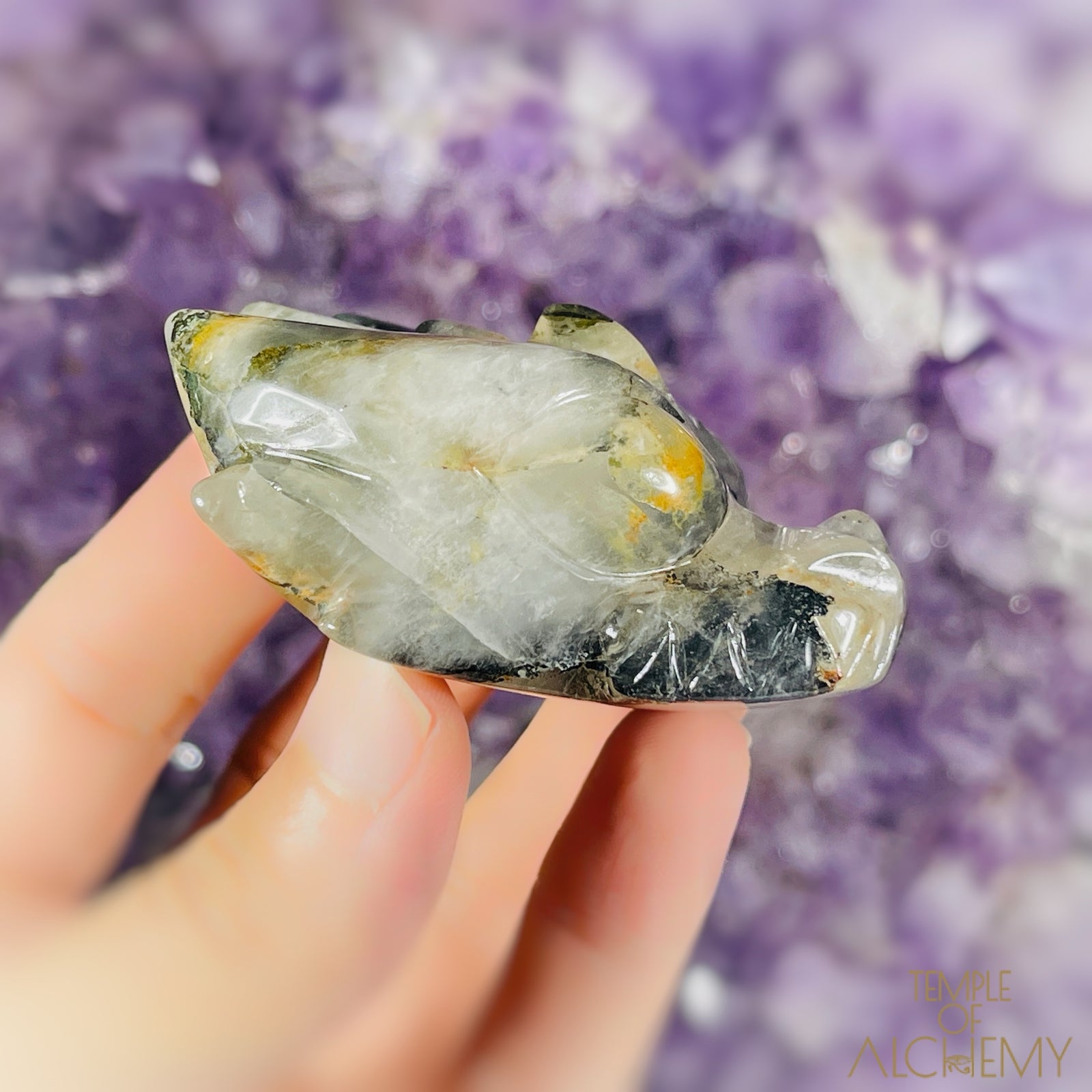 Green Chlorite x Golden Healer x Milky Quartz