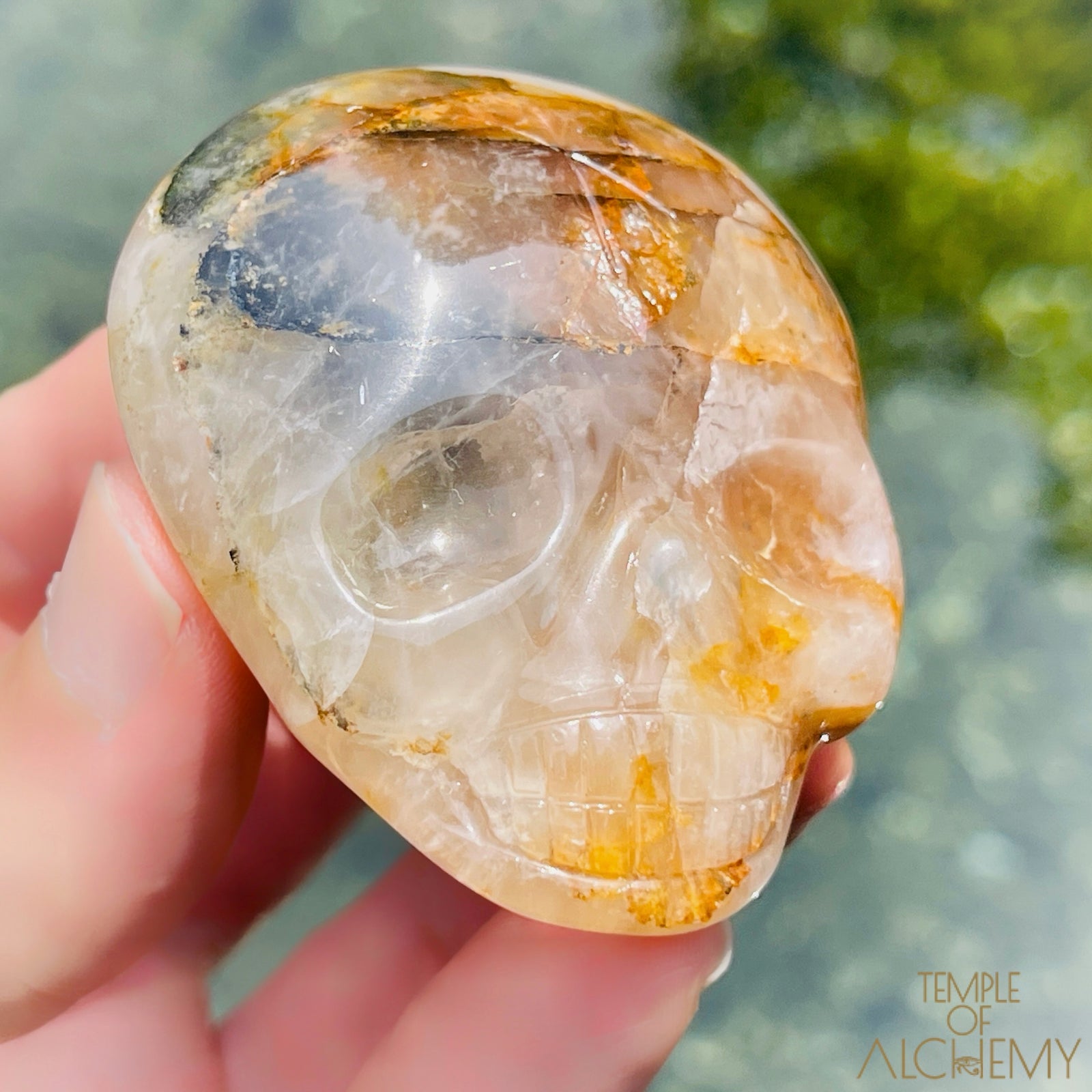 Green Chlorite x Golden Healer x Milky Quartz