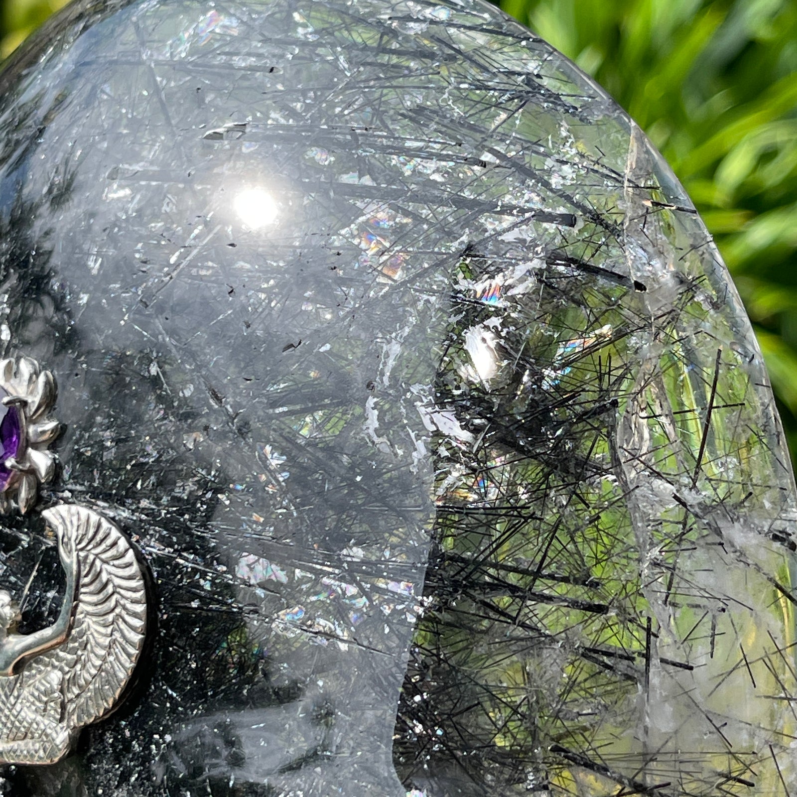 Remover of Obstacles š Black Tourmalinated Quartz