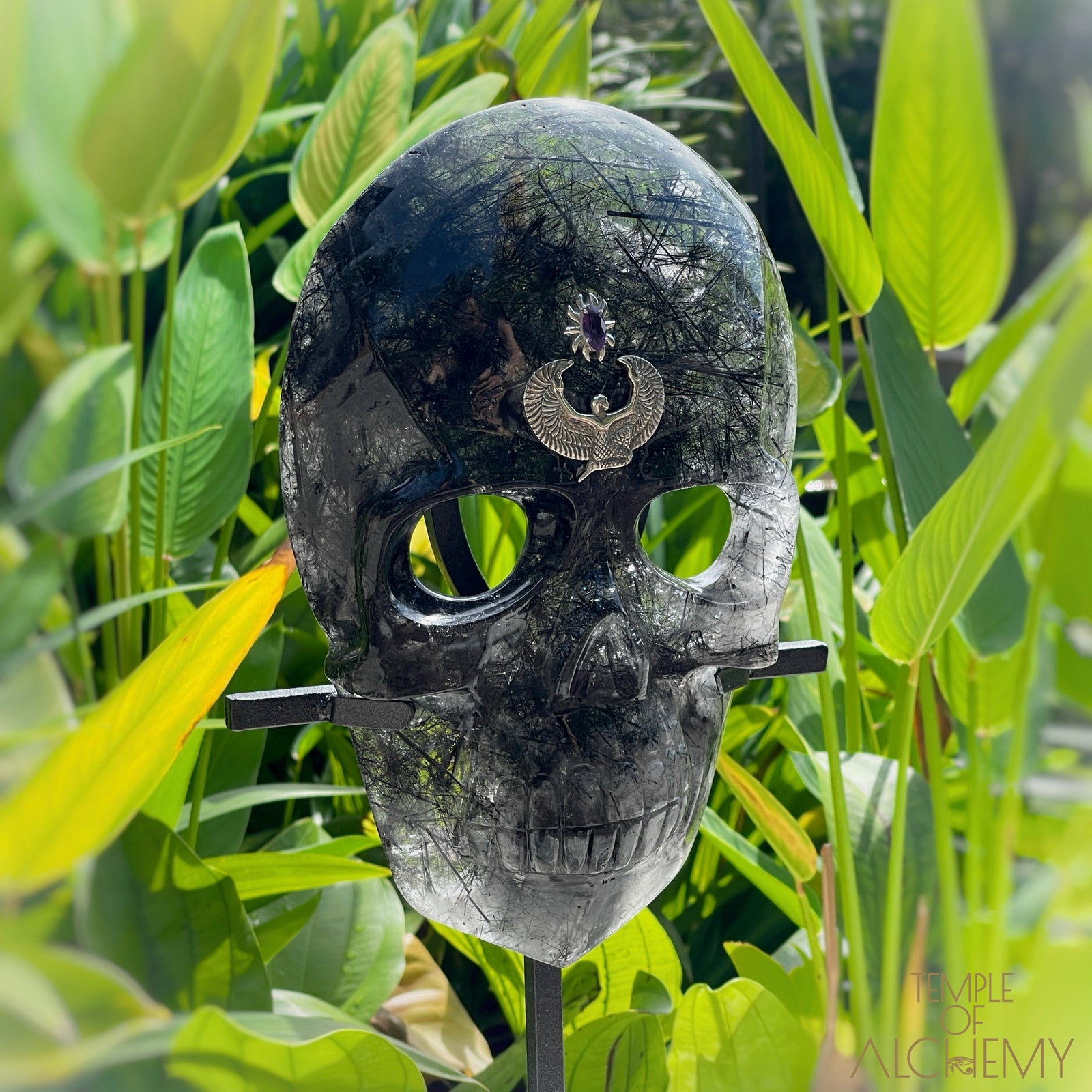 Remover of Obstacles š Black Tourmalinated Quartz