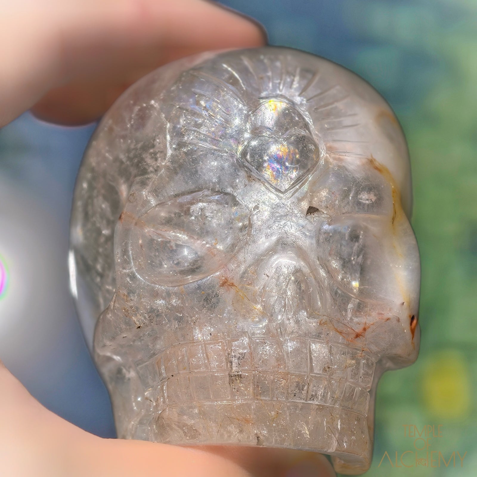 𓁹🌈𓁹 Amphibole Quartz