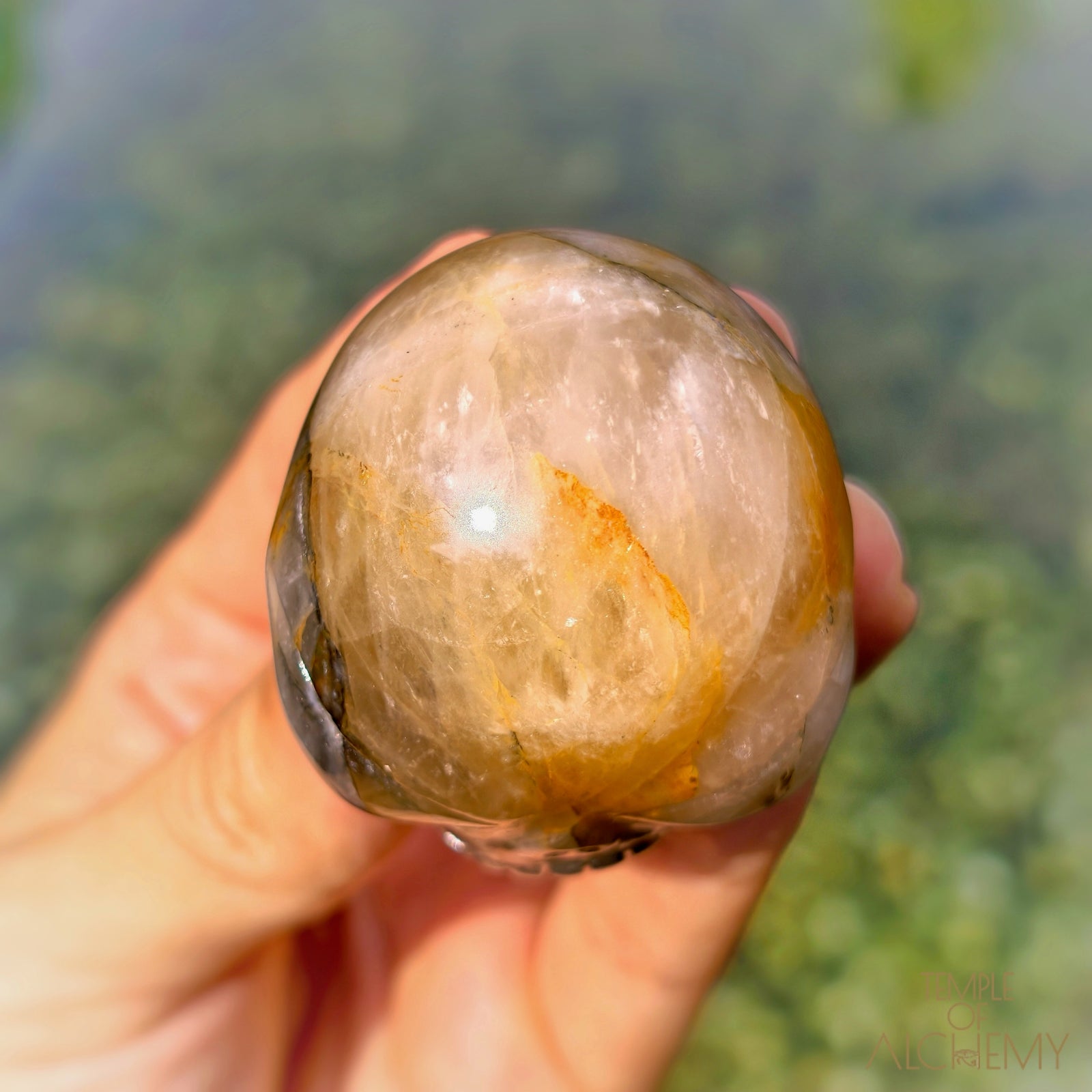Green Chlorite x Golden Healer x Milky Quartz