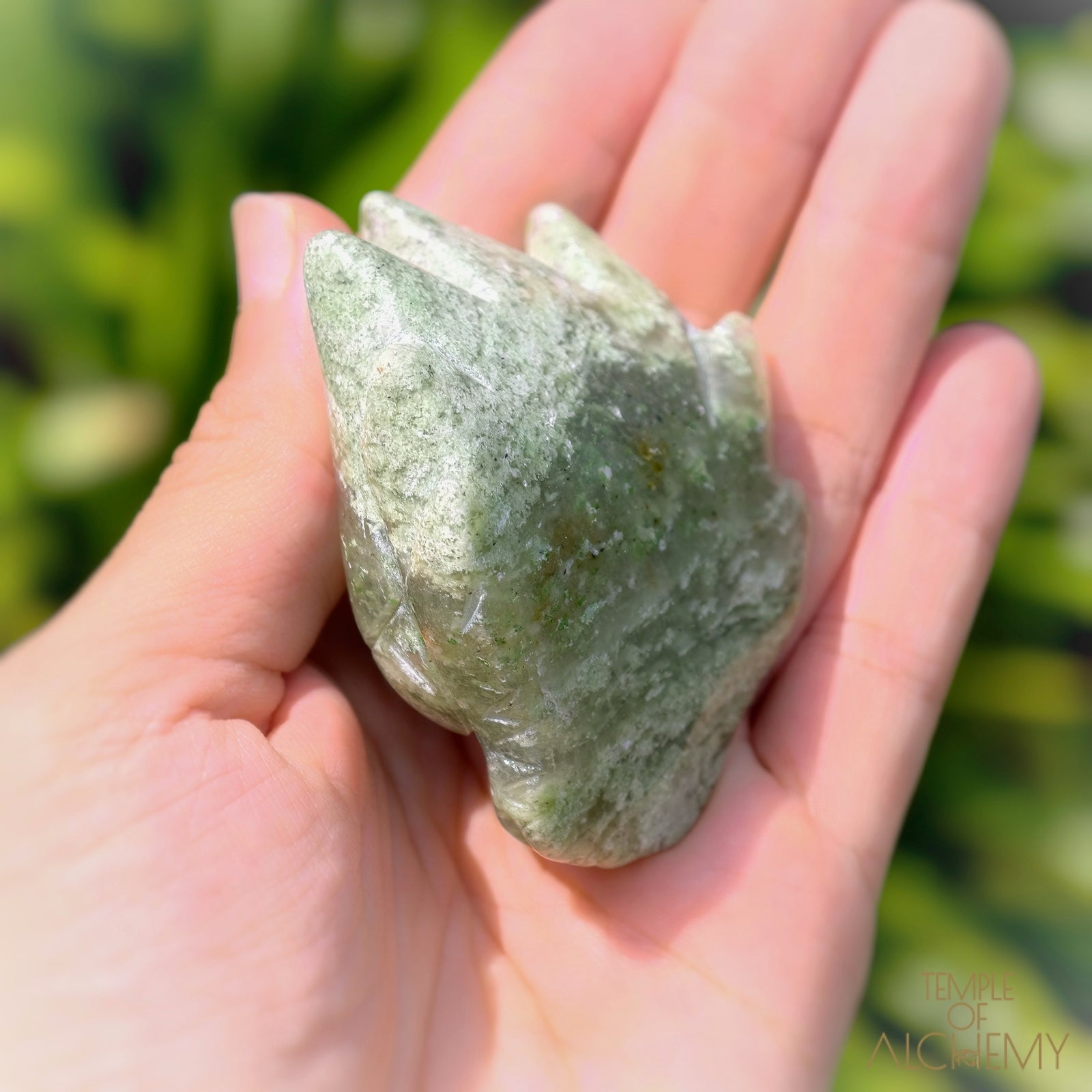 Green Chlorite x Chalcedony