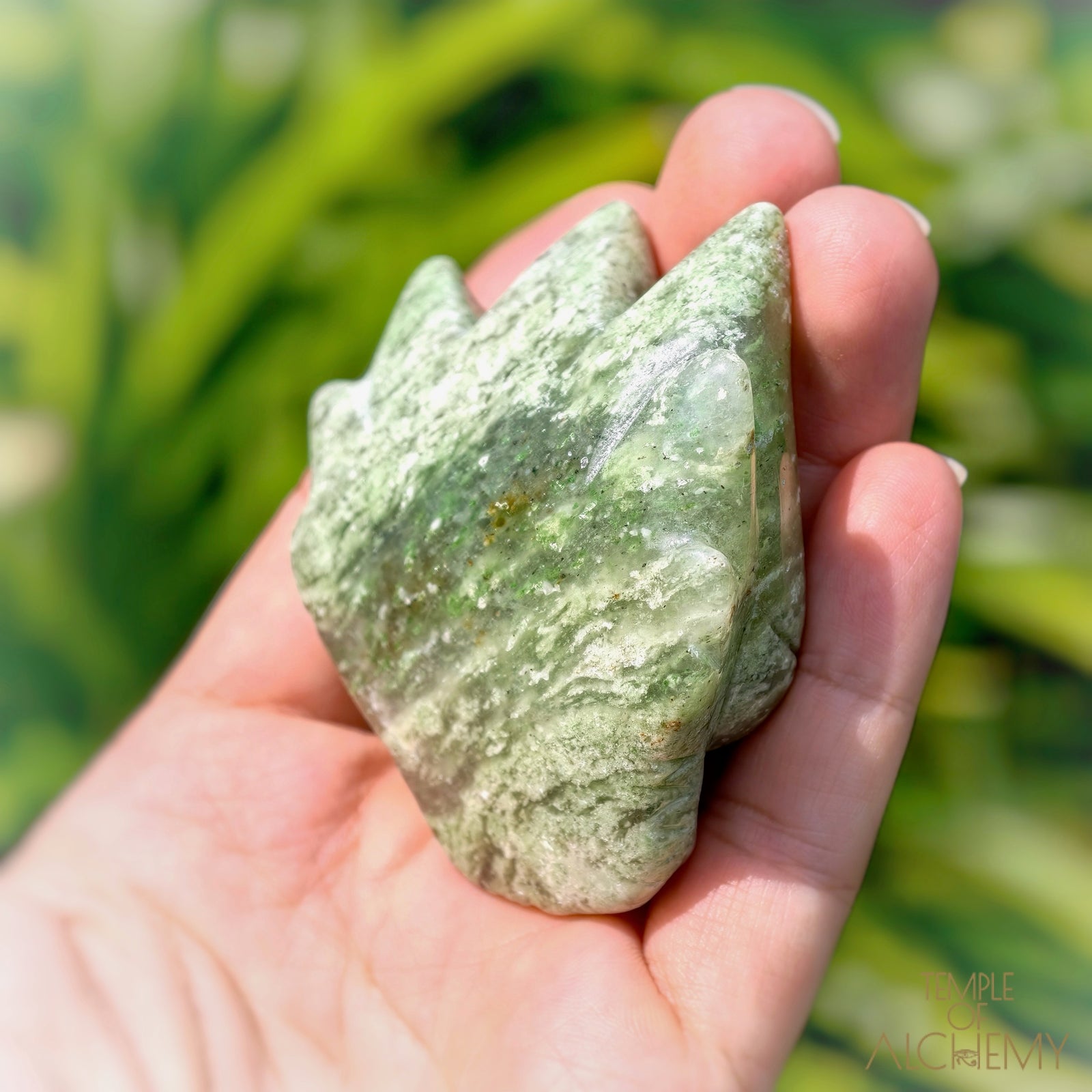 Green Chlorite x Chalcedony