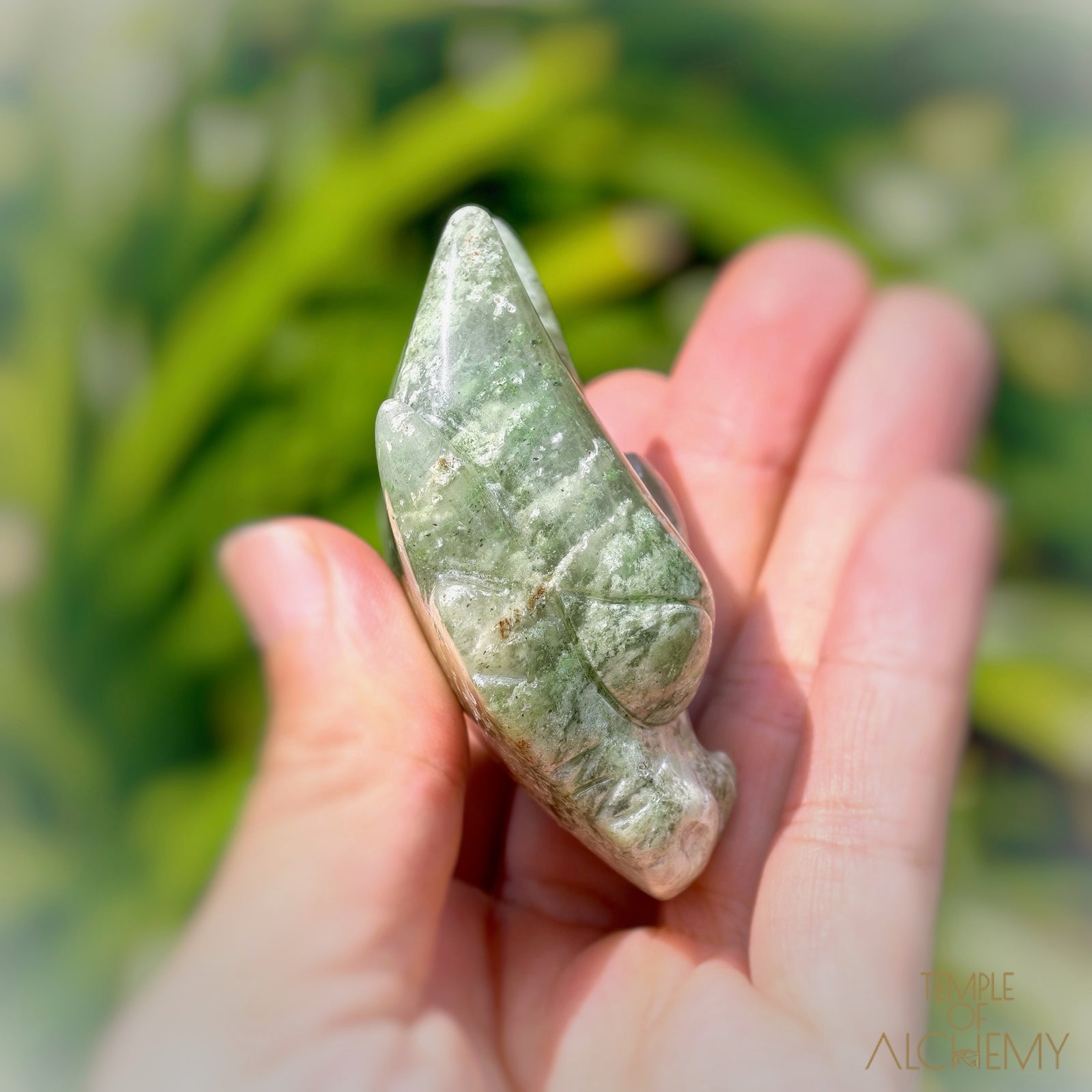 Green Chlorite x Chalcedony