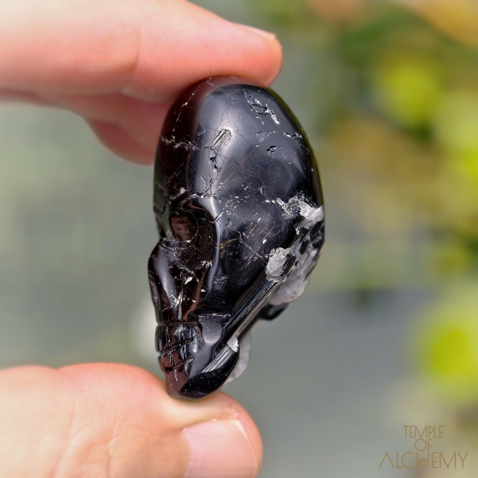 Black Tourmaline x Feldspar