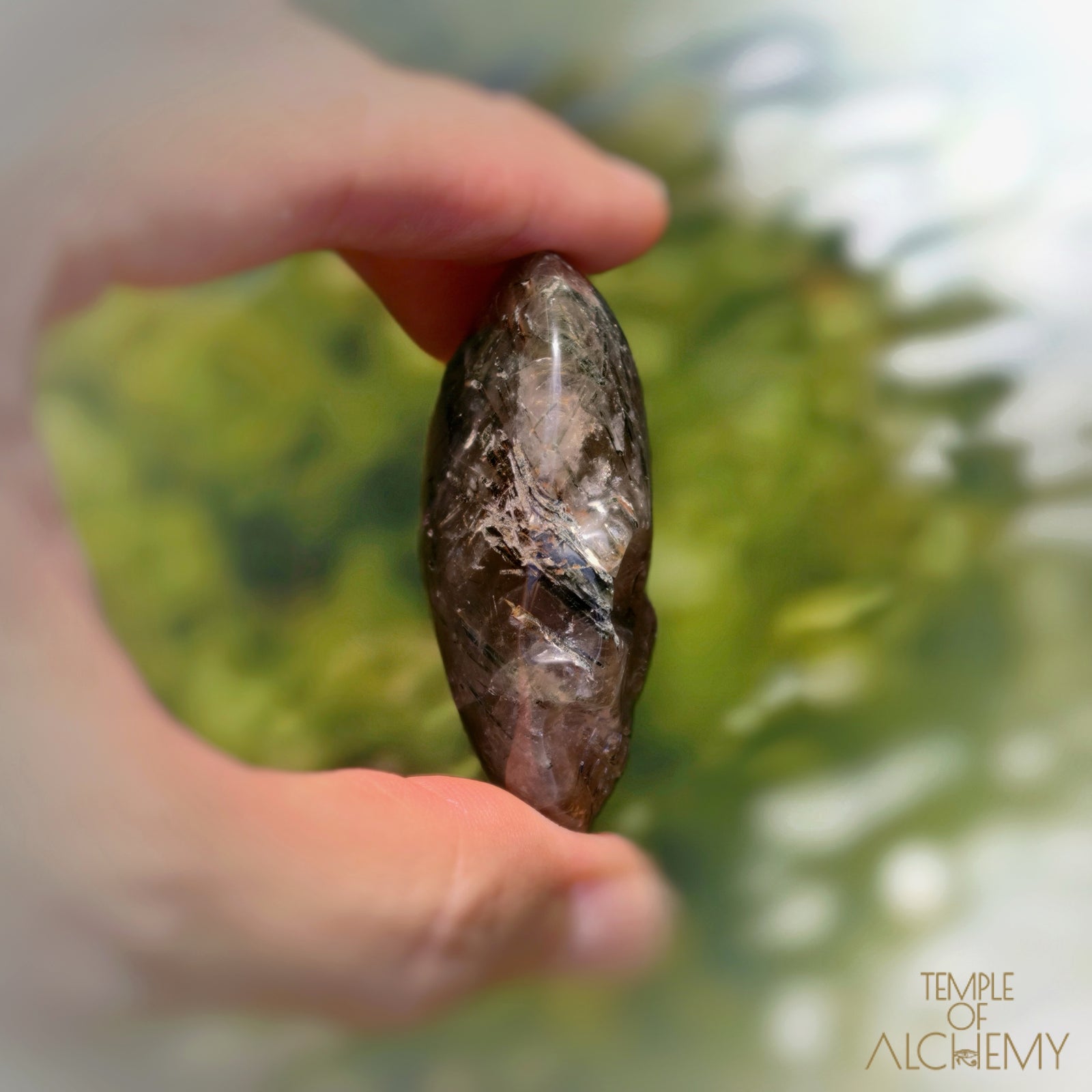 Rare 𓆃 Smoky Quartz x Green Tourmaline