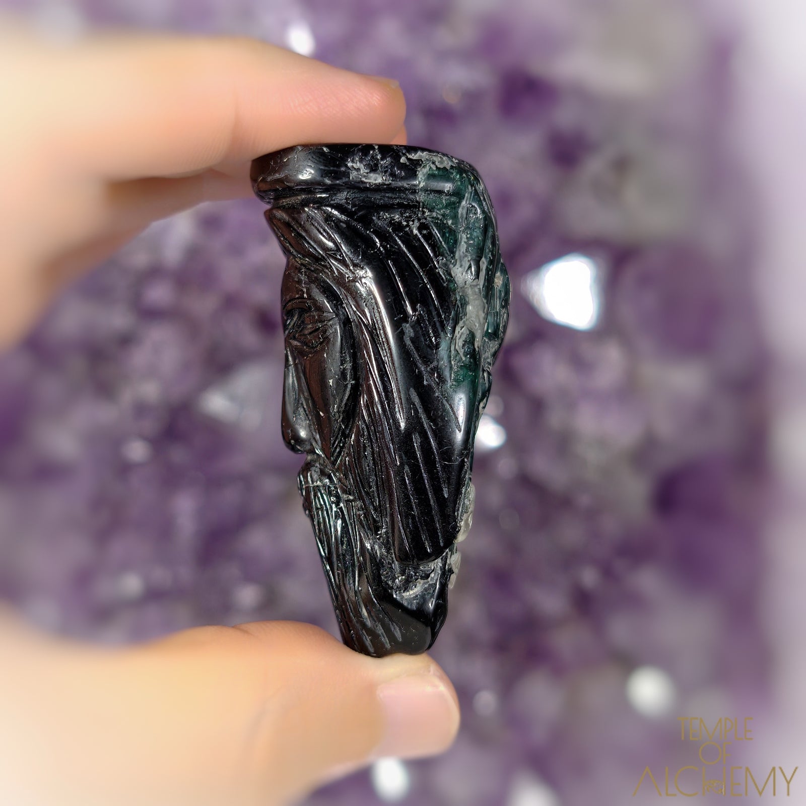 The Seer's Lantern 𓆃 Cat's Eye Indicolite