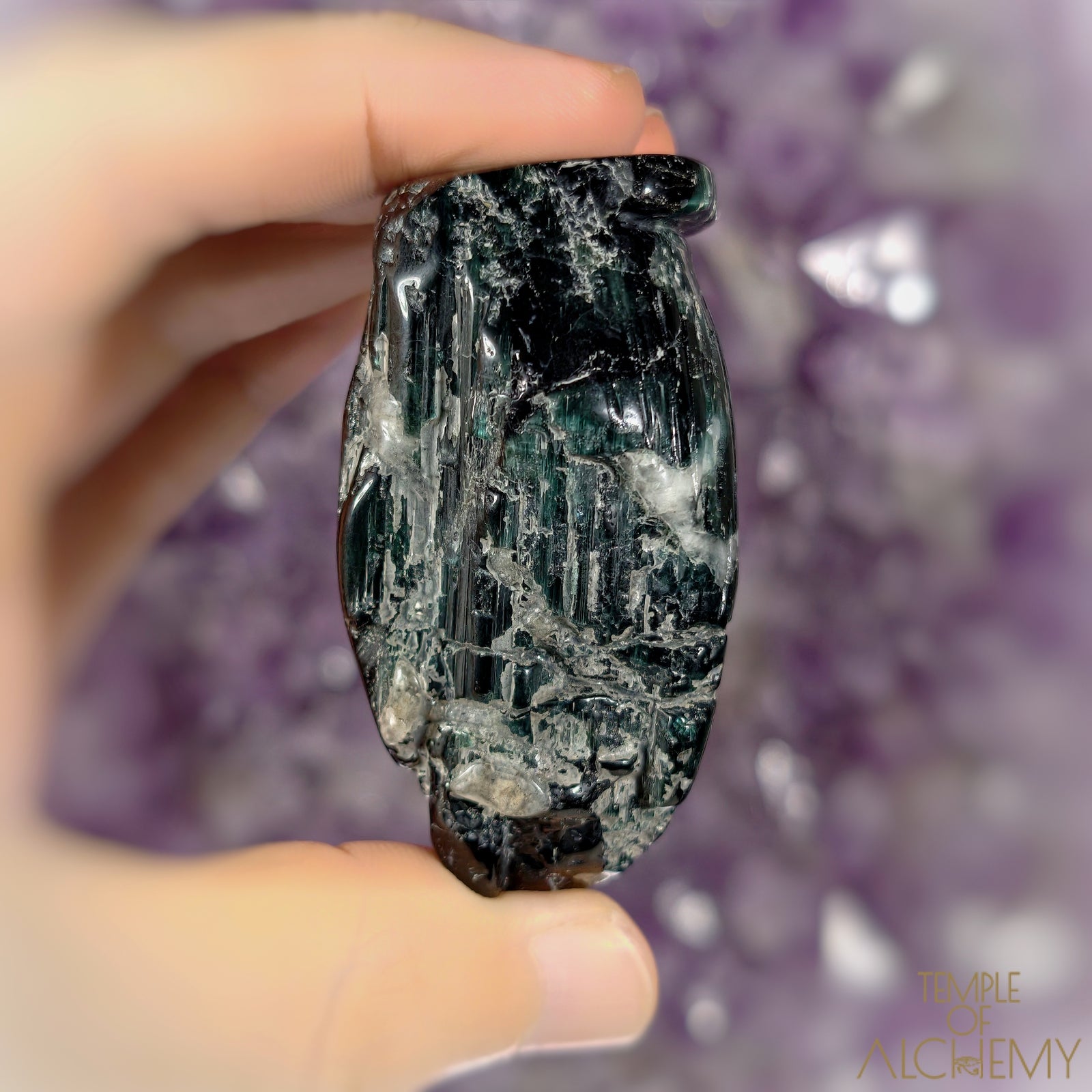 The Seer's Lantern 𓆃 Cat's Eye Indicolite