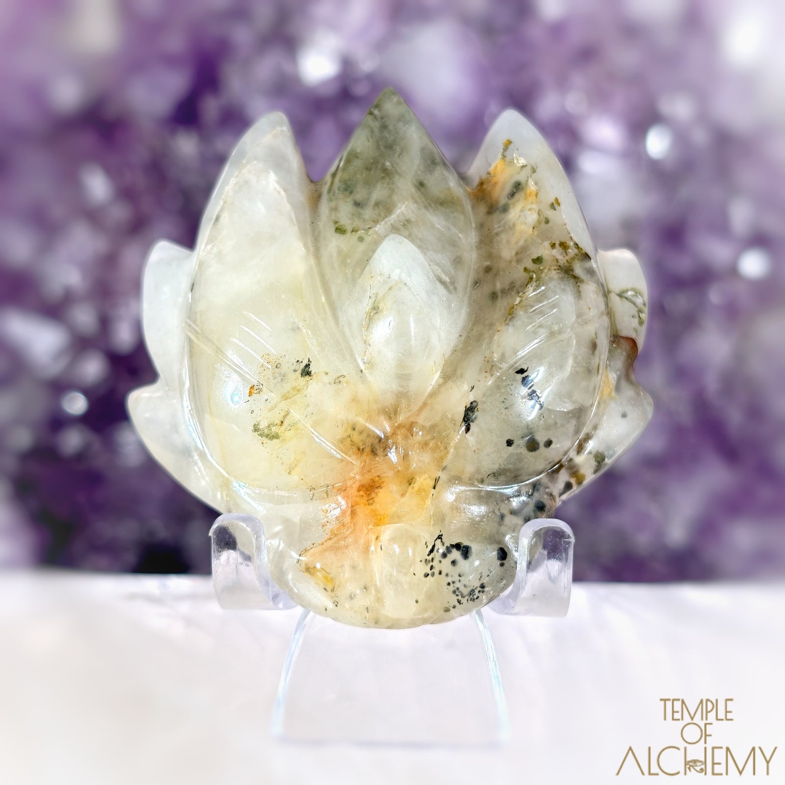 Green Chlorite x Golden Healer x Milky Quartz