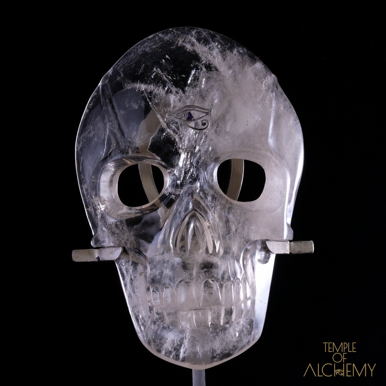 Light Smokey Elestial - crystal skull - Leandro de Souza - 5