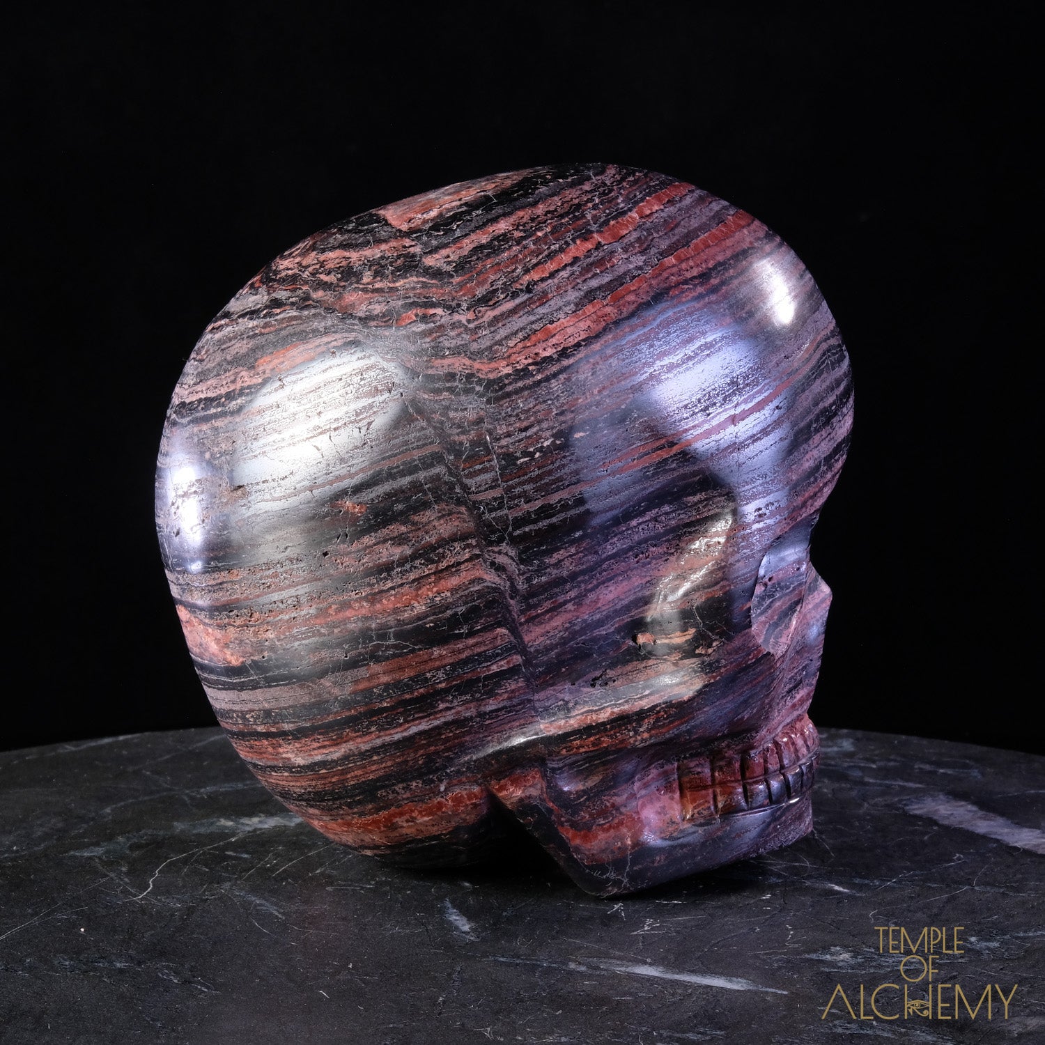 Hematite x Rhodonite