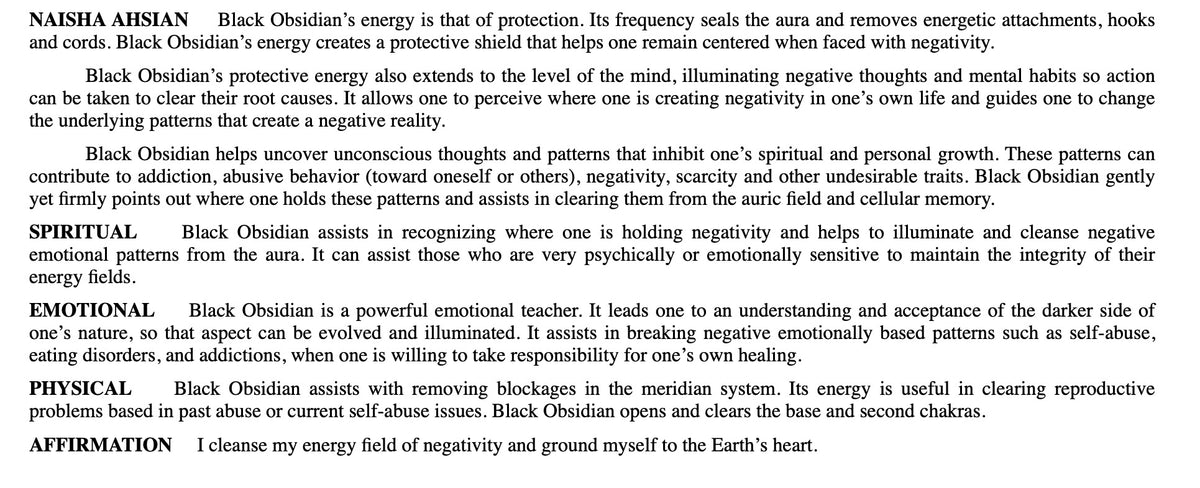 Silver Sheen Obsidian