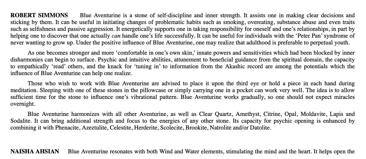 Blue-Green Aventurine