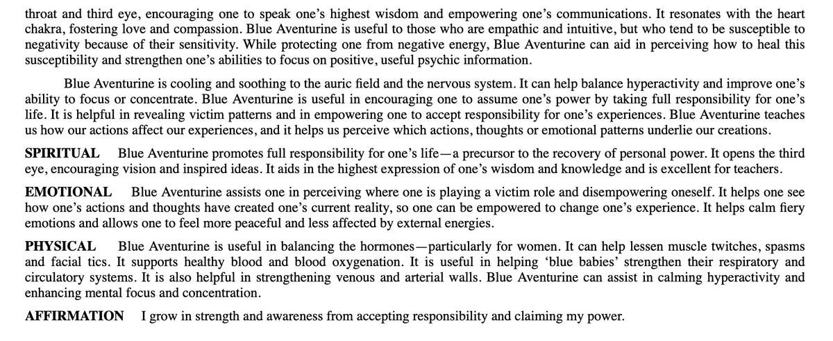 Blue-Green Aventurine