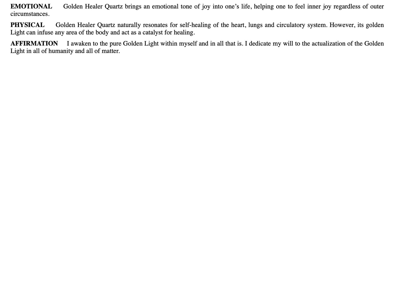 Golden Rutiles x Garden Quartz