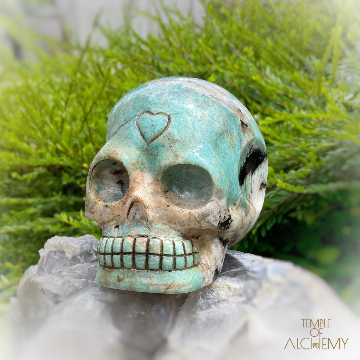 Amazonite x Black Tourmaline