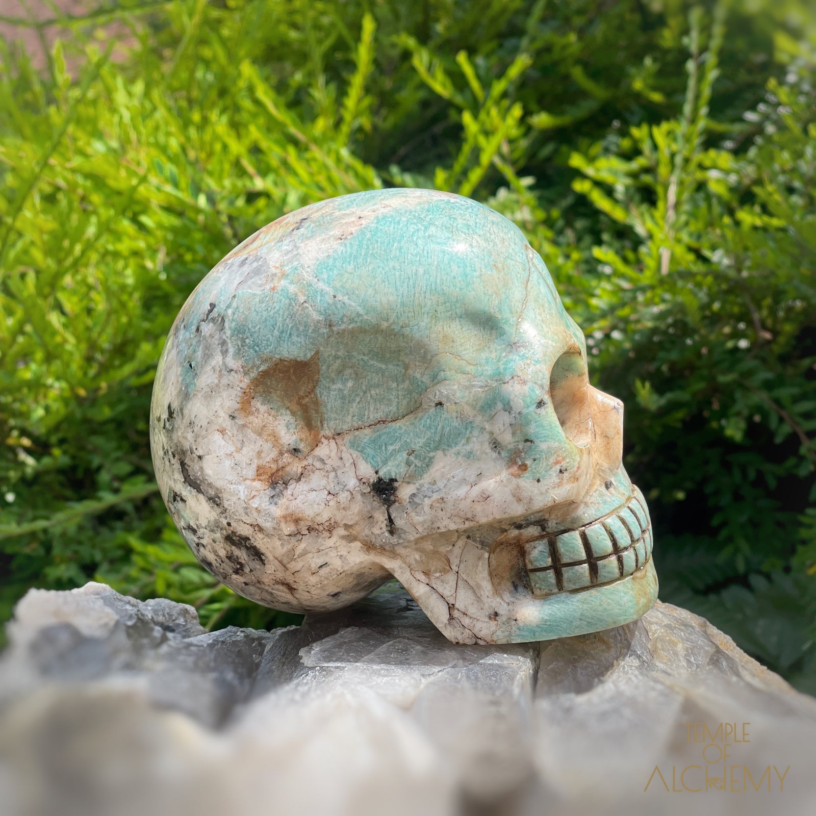 Amazonite x Black Tourmaline