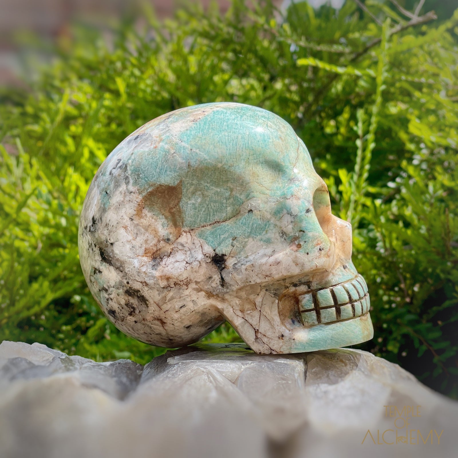 Amazonite x Black Tourmaline