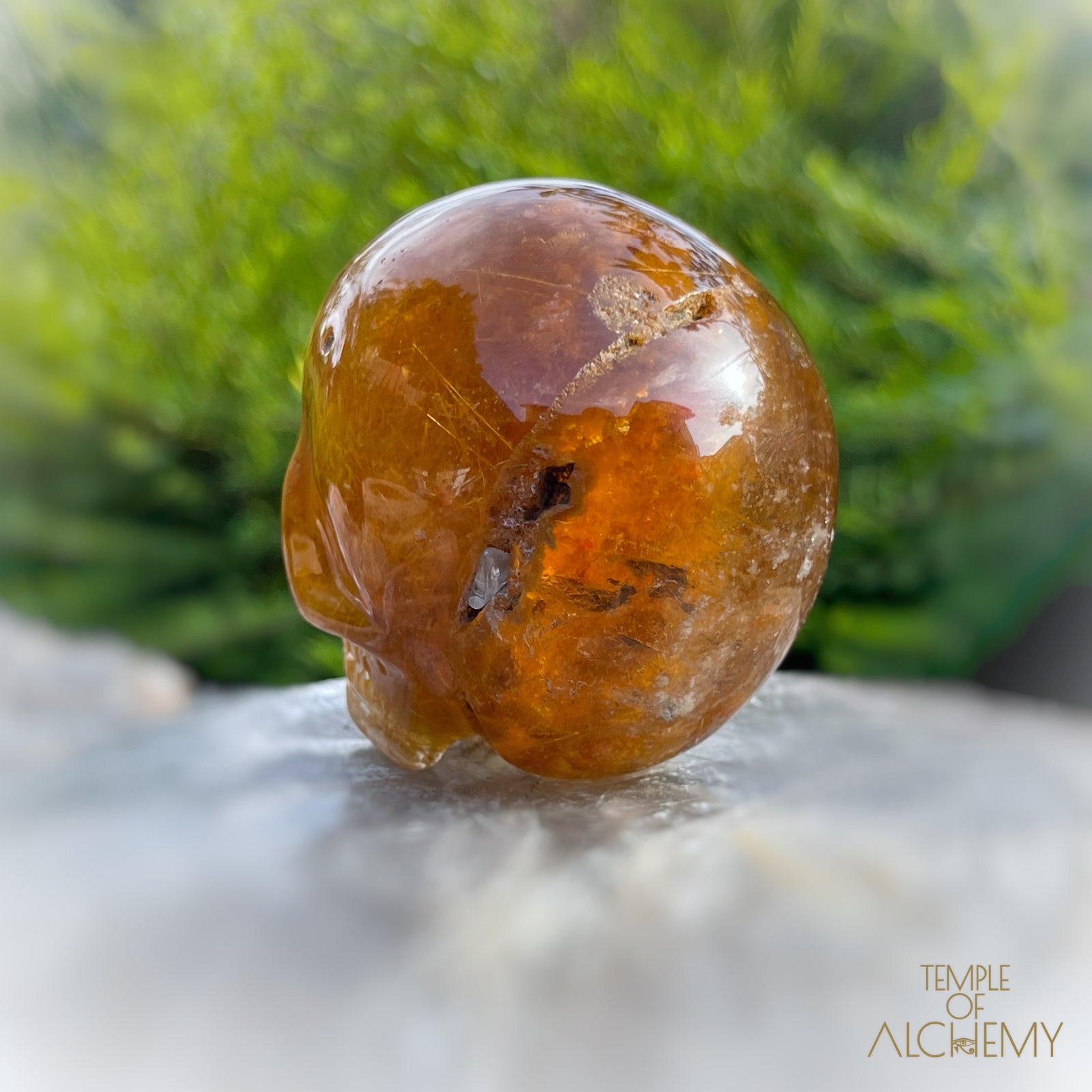 Golden Rutiles x Garden Quartz