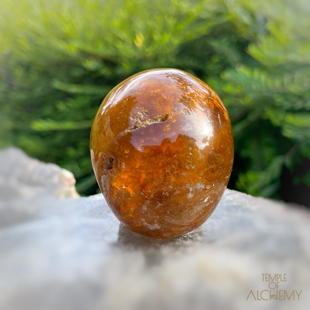 Golden Rutiles x Garden Quartz