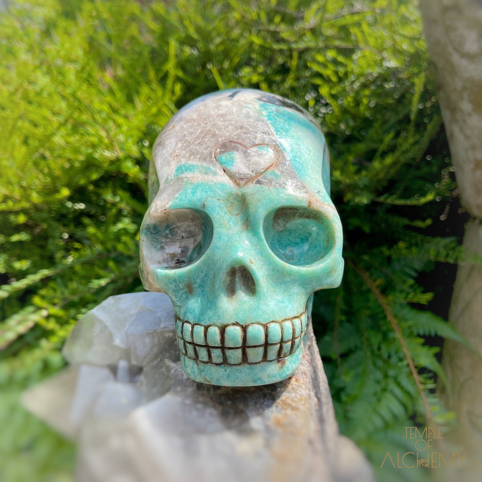 Amazonite x Black Tourmaline x Epidote