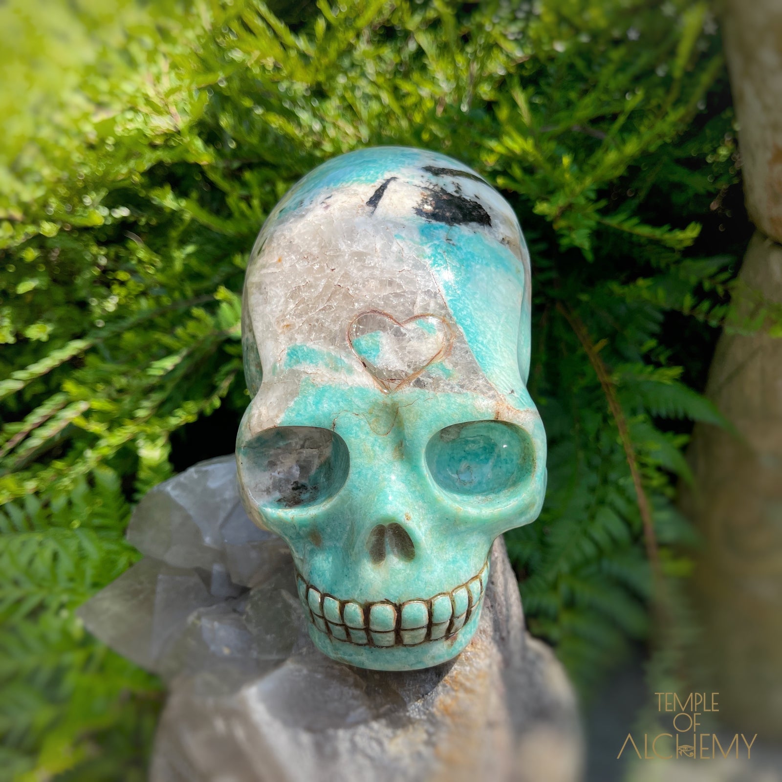 Amazonite x Black Tourmaline x Epidote