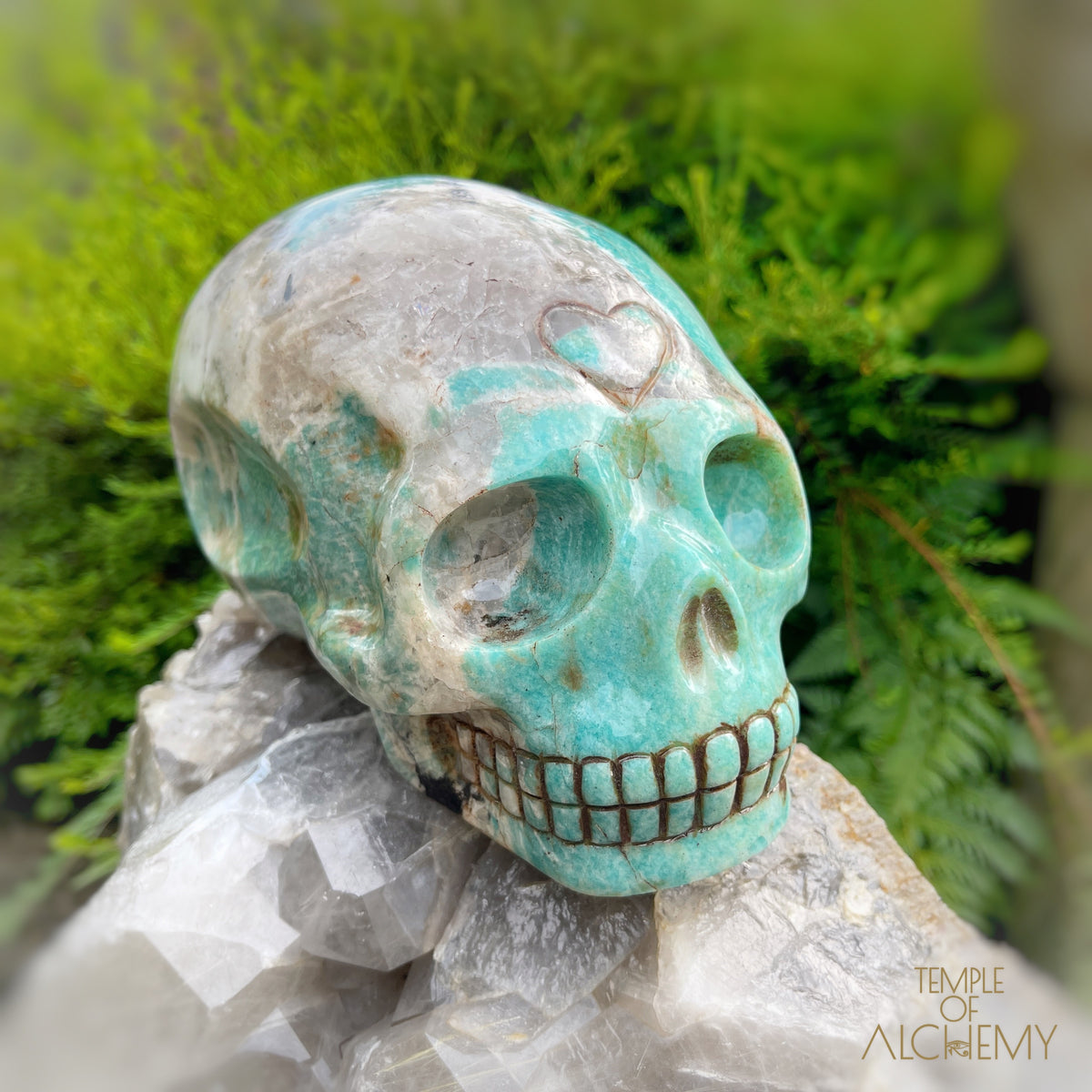 Amazonite x Black Tourmaline x Epidote