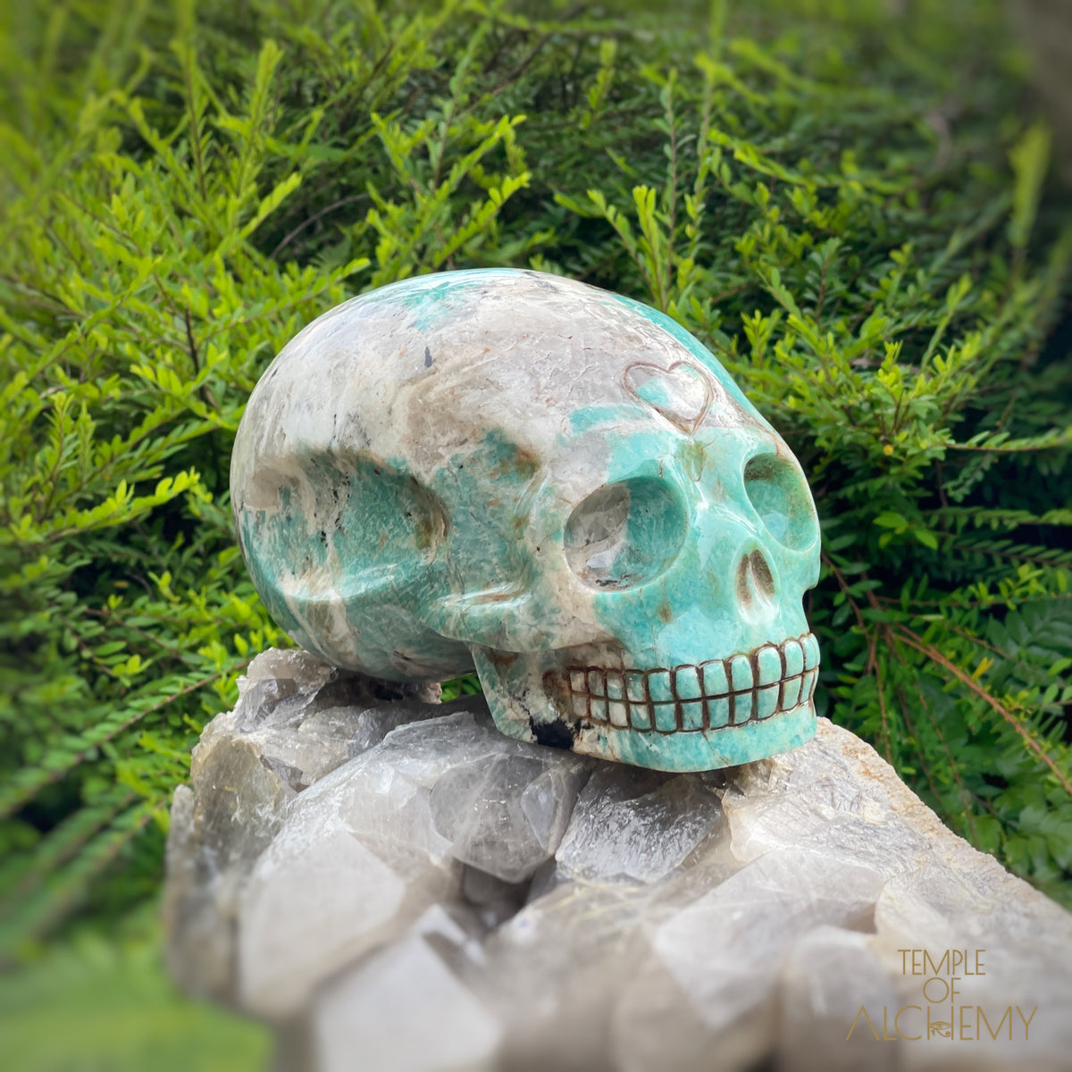 Amazonite x Black Tourmaline x Epidote