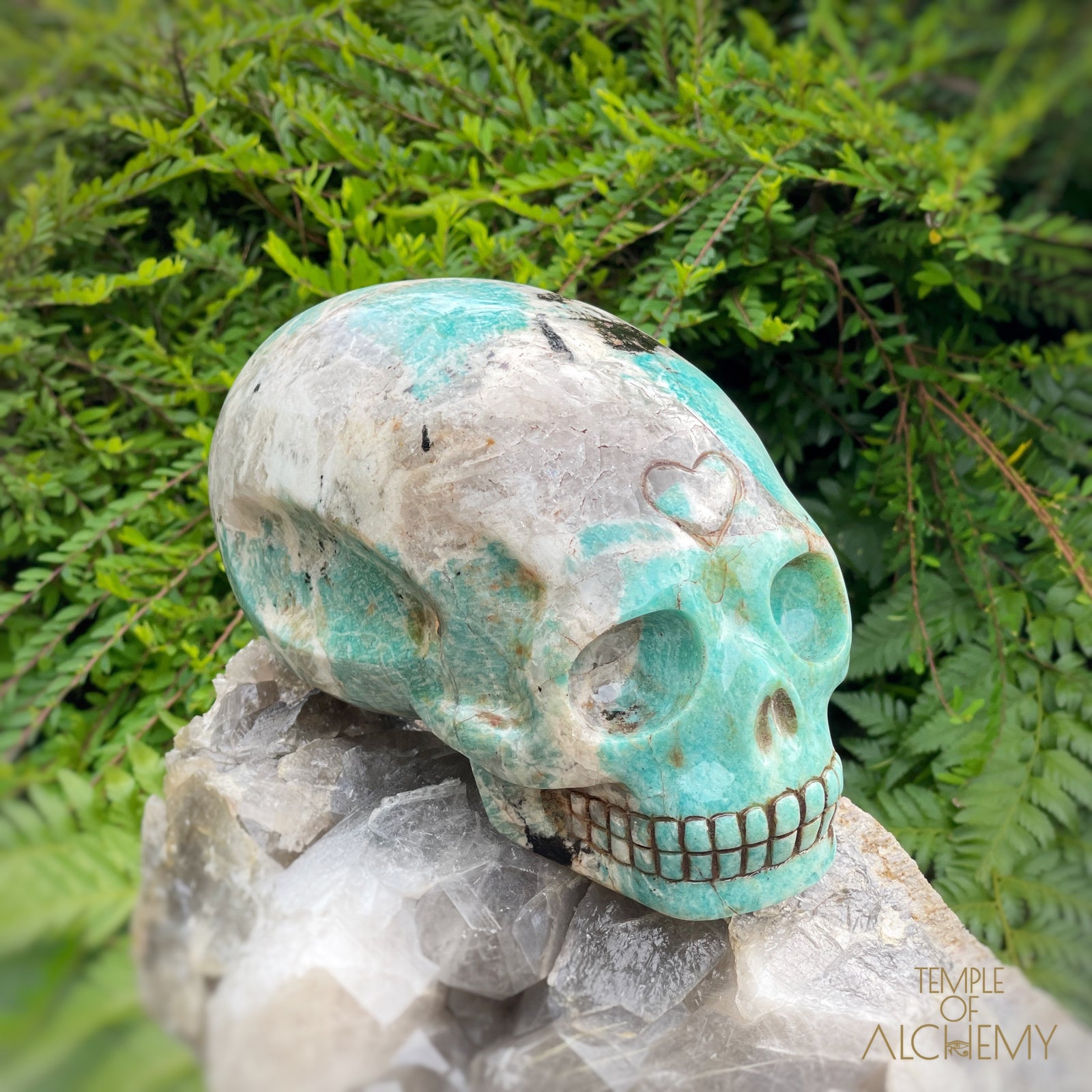 Amazonite x Black Tourmaline x Epidote