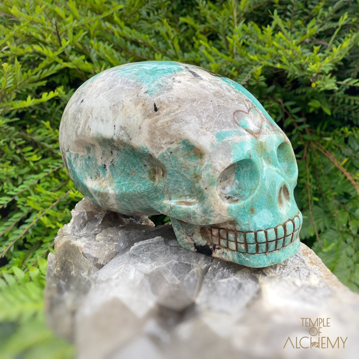 Amazonite x Black Tourmaline x Epidote