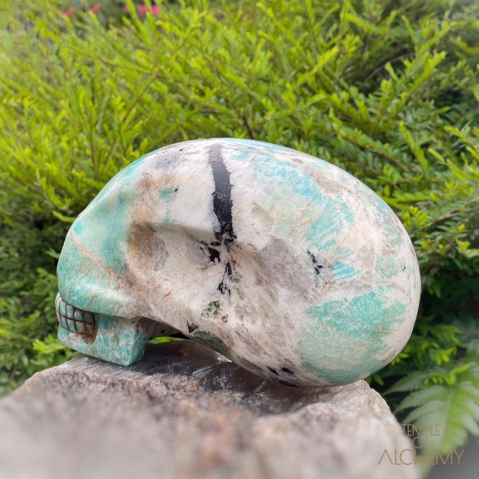 Amazonite x Black Tourmaline x Epidote