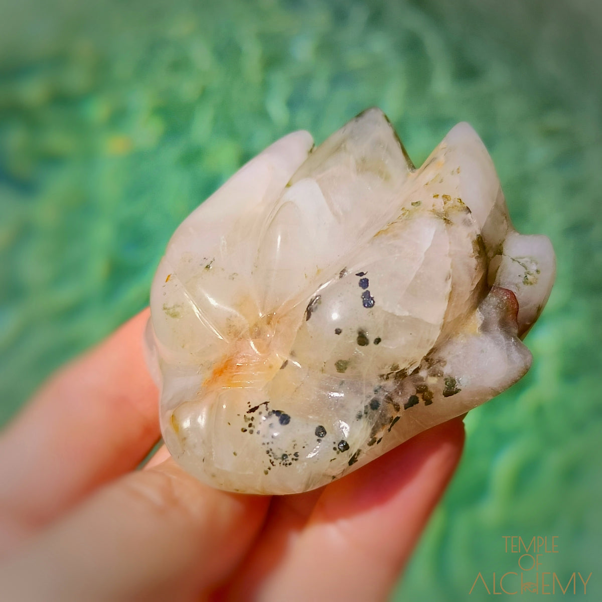 Green Chlorite x Golden Healer x Milky Quartz