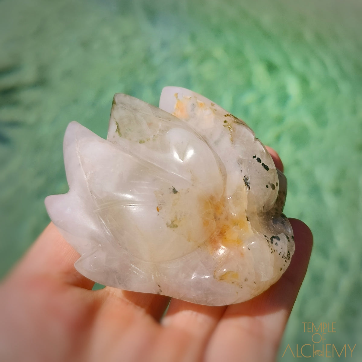 Green Chlorite x Golden Healer x Milky Quartz