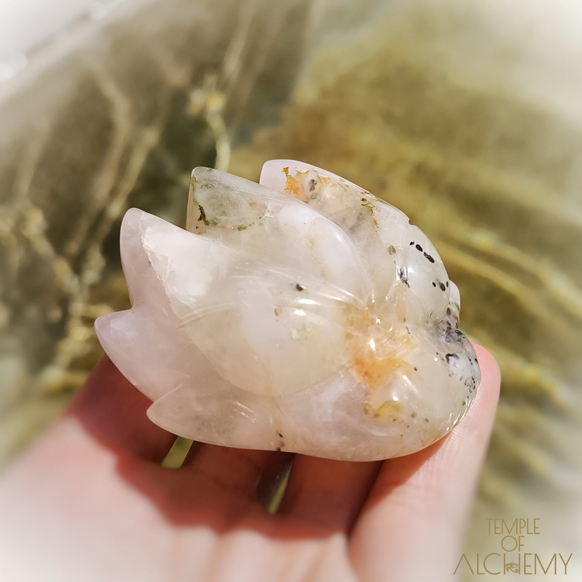 Green Chlorite x Golden Healer x Milky Quartz