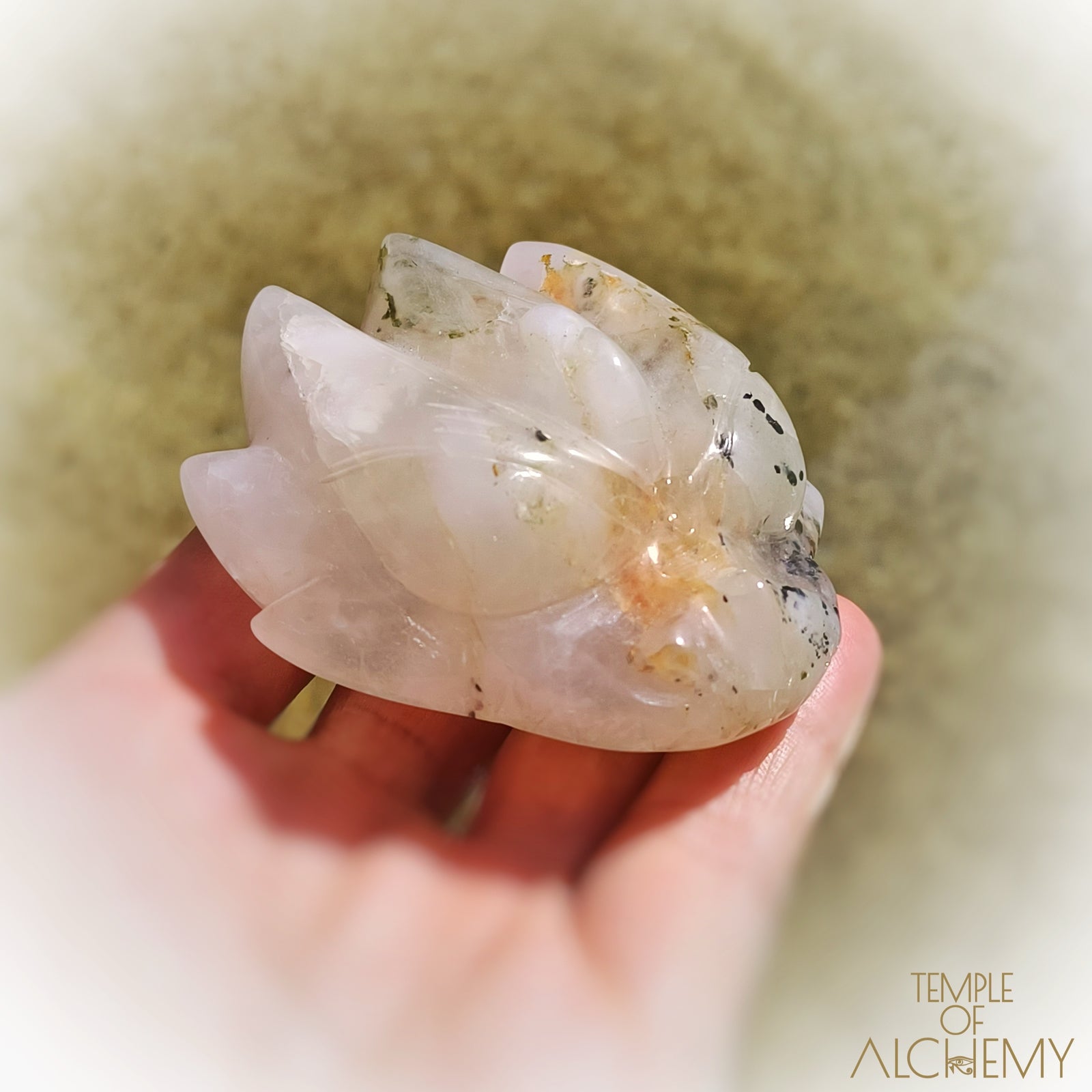 Green Chlorite x Golden Healer x Milky Quartz