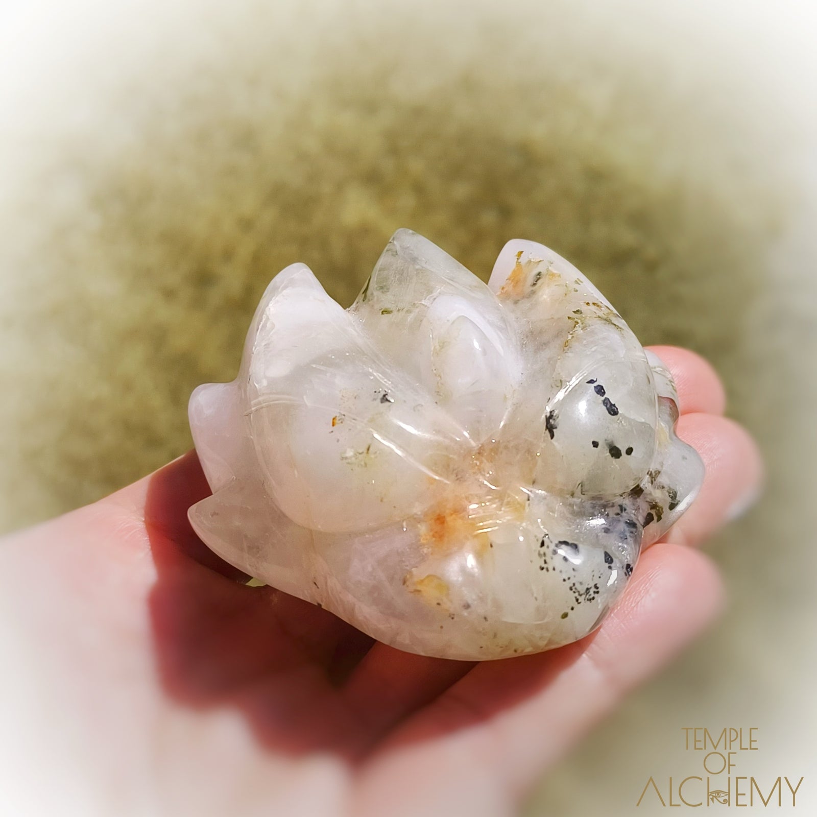 Green Chlorite x Golden Healer x Milky Quartz