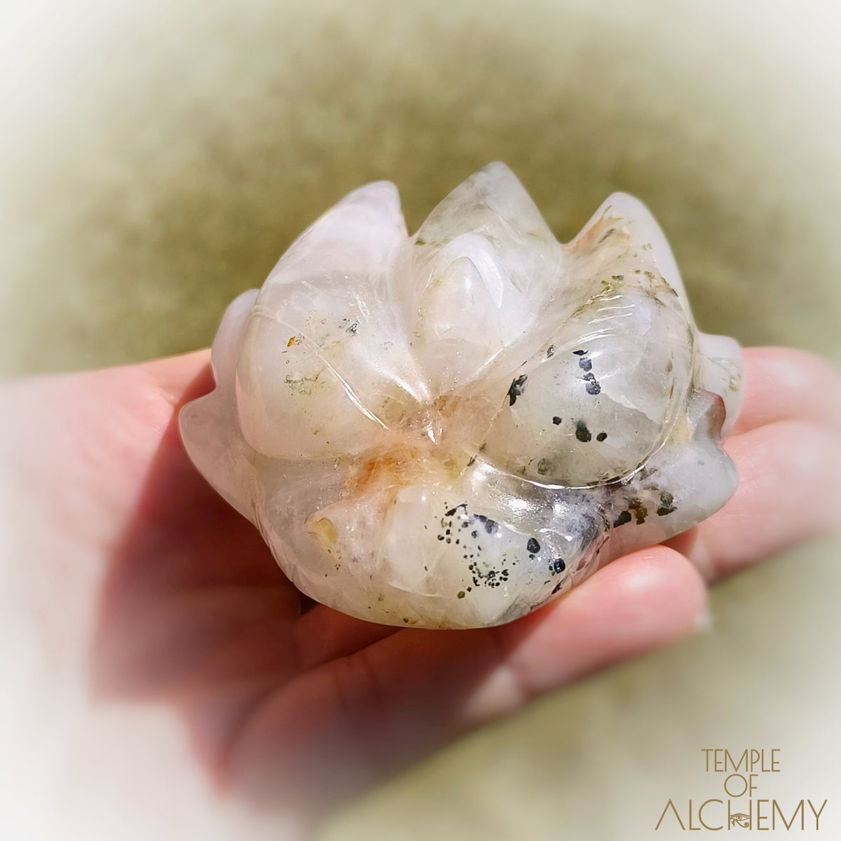 Green Chlorite x Golden Healer x Milky Quartz