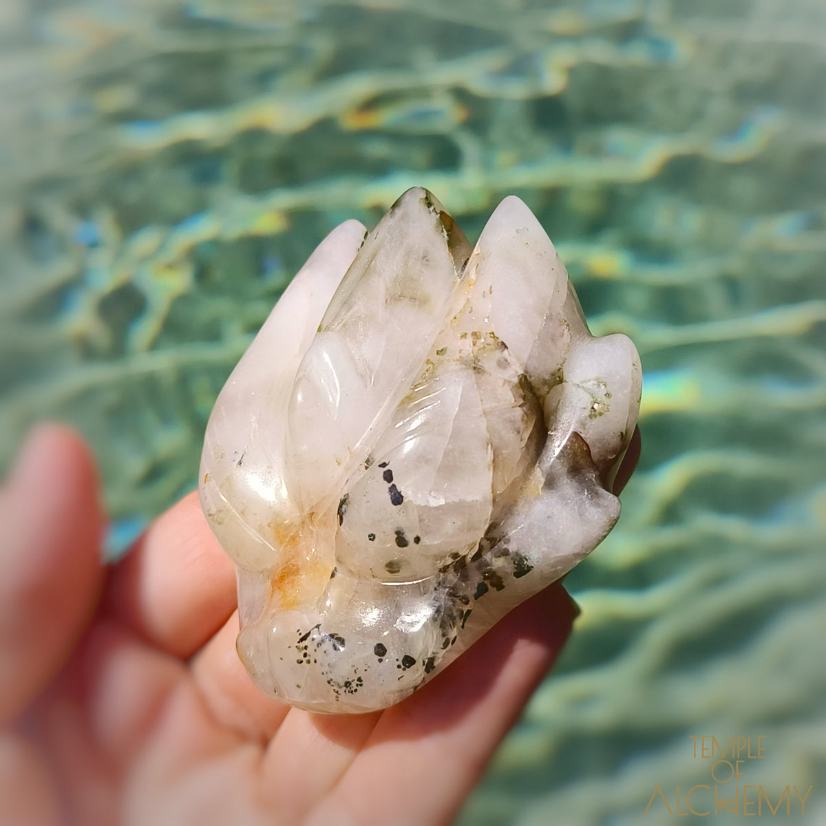 Green Chlorite x Golden Healer x Milky Quartz