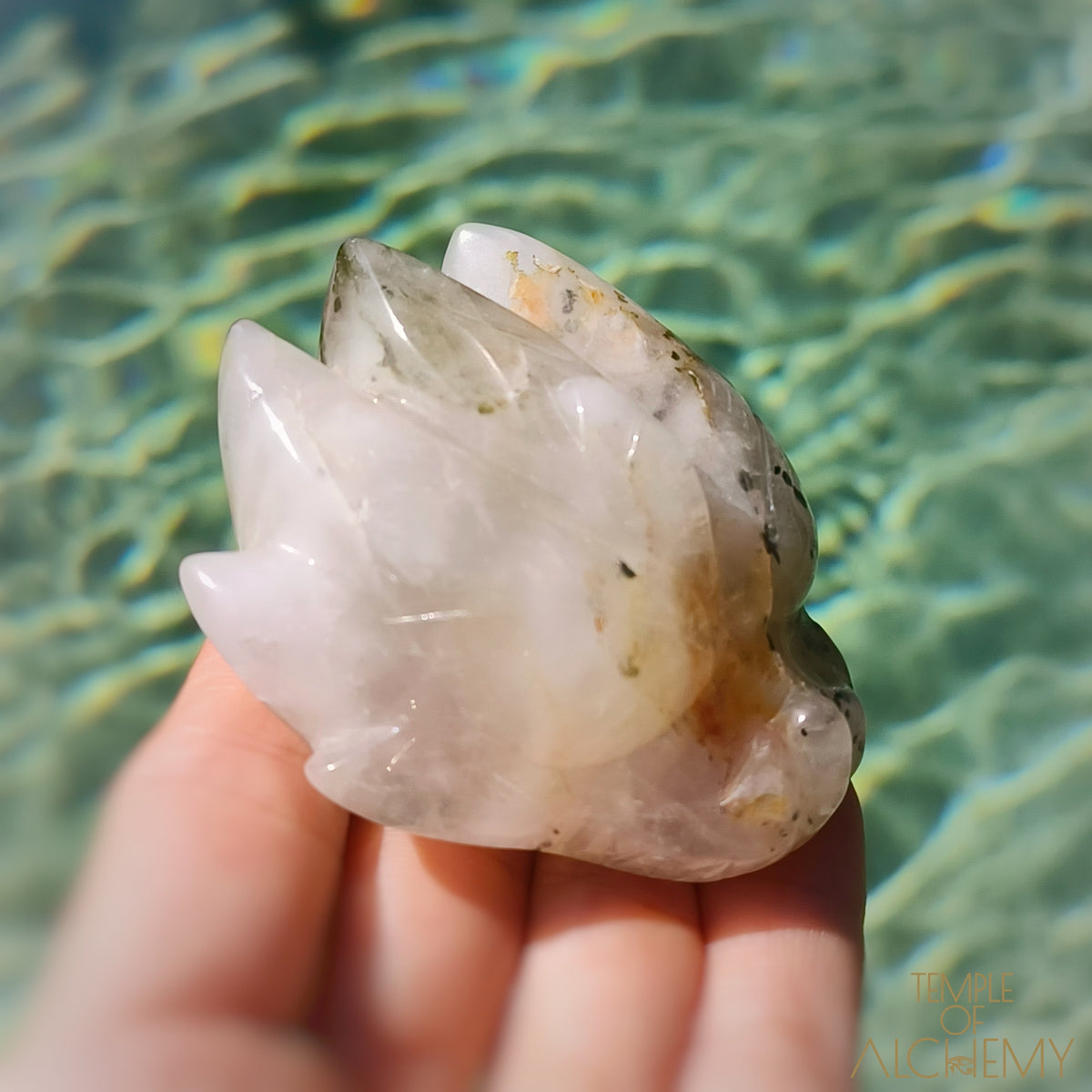 Green Chlorite x Golden Healer x Milky Quartz