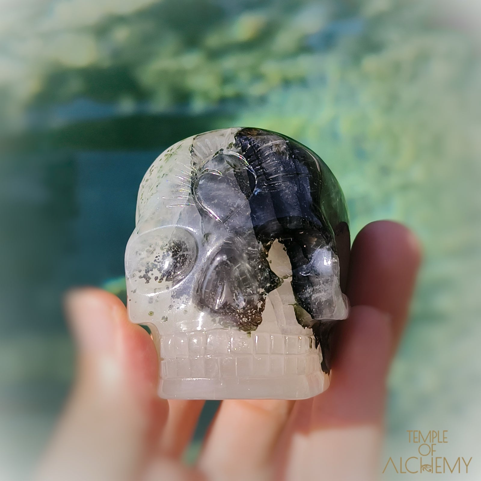 Green Chlorite x Golden Healer x Milky Quartz