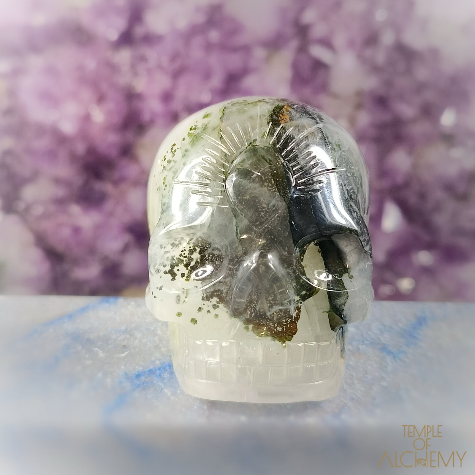 Green Chlorite x Golden Healer x Milky Quartz