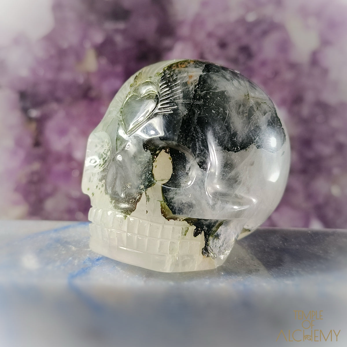 Green Chlorite x Golden Healer x Milky Quartz