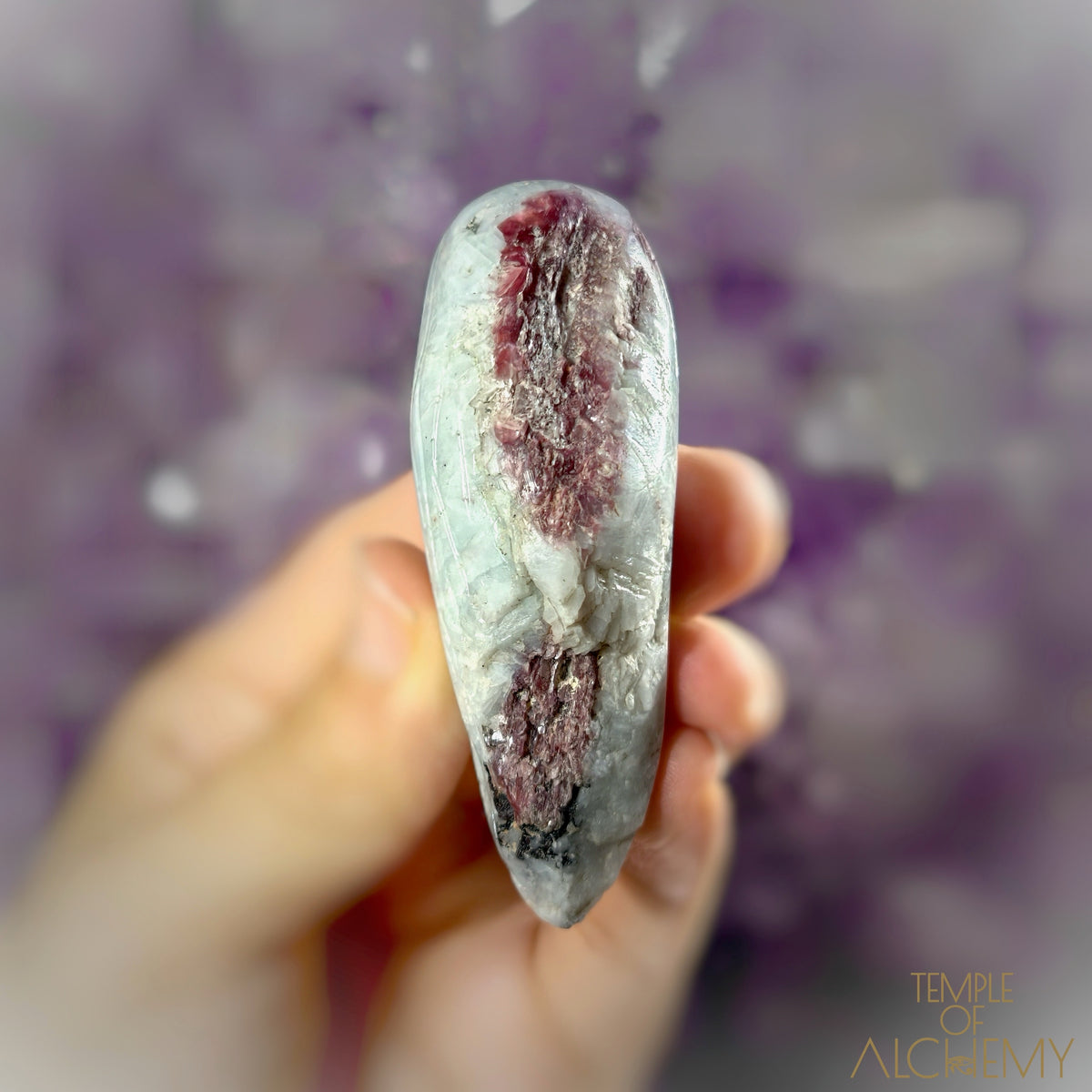 Aquamarine x Rubellite Tourmaline x Black Tourmaline