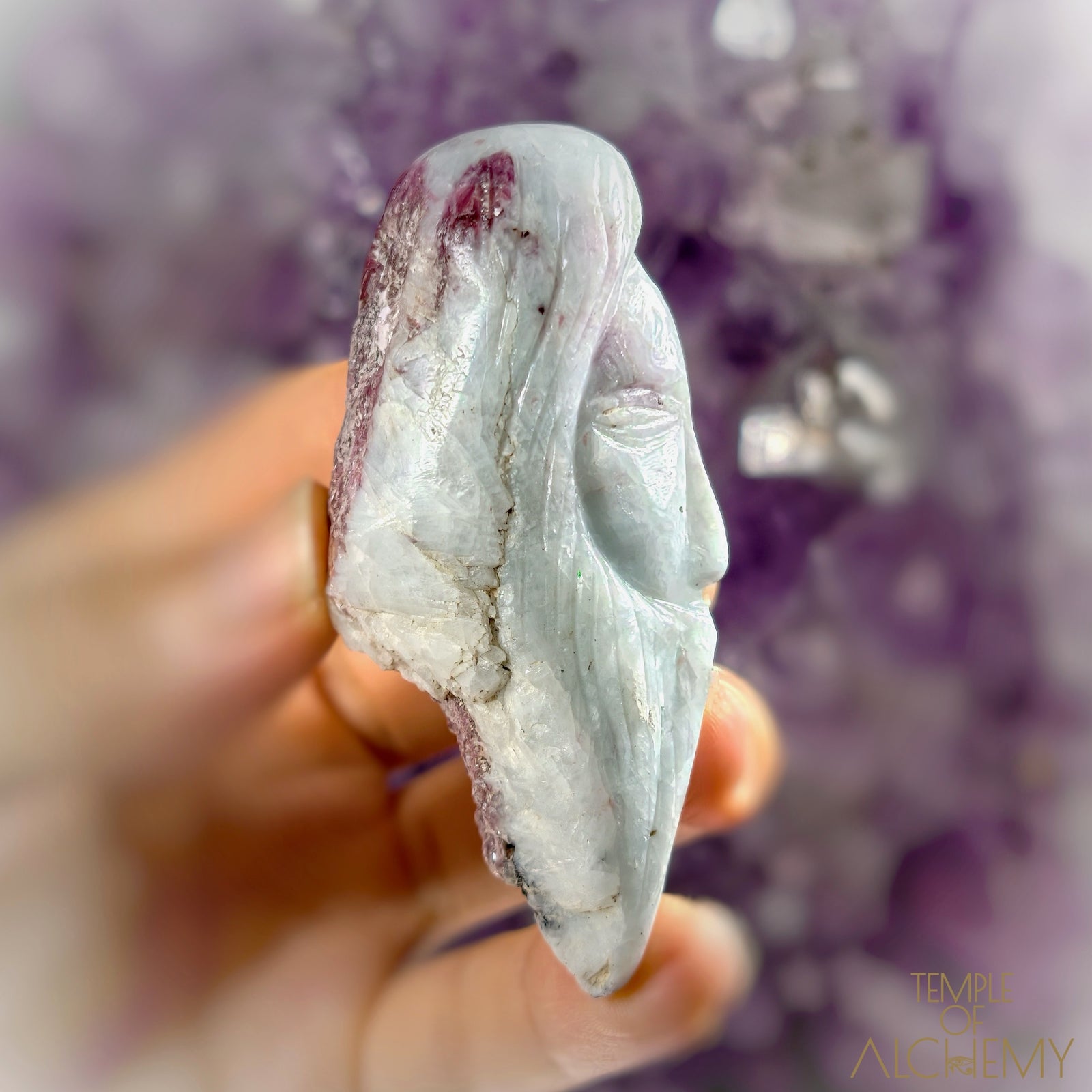 Aquamarine x Rubellite Tourmaline x Black Tourmaline