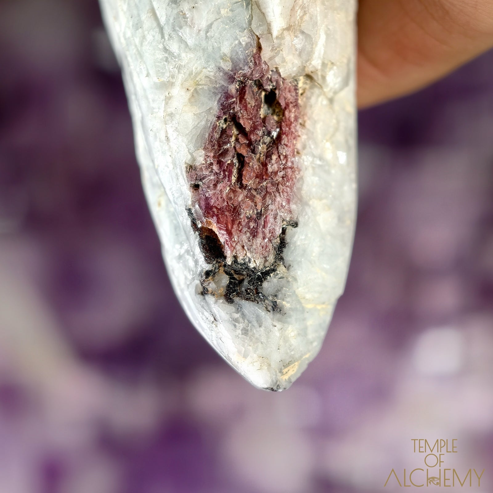 Aquamarine x Rubellite Tourmaline x Black Tourmaline